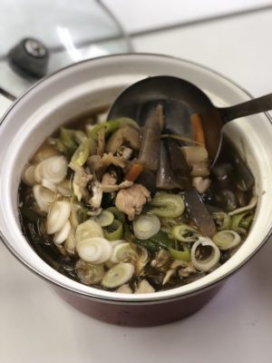 食物繊維たっぷりのけんちん汁